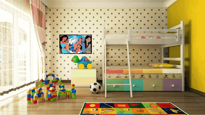 kinderkamer met tv peuter wil niet slapen hysterisch