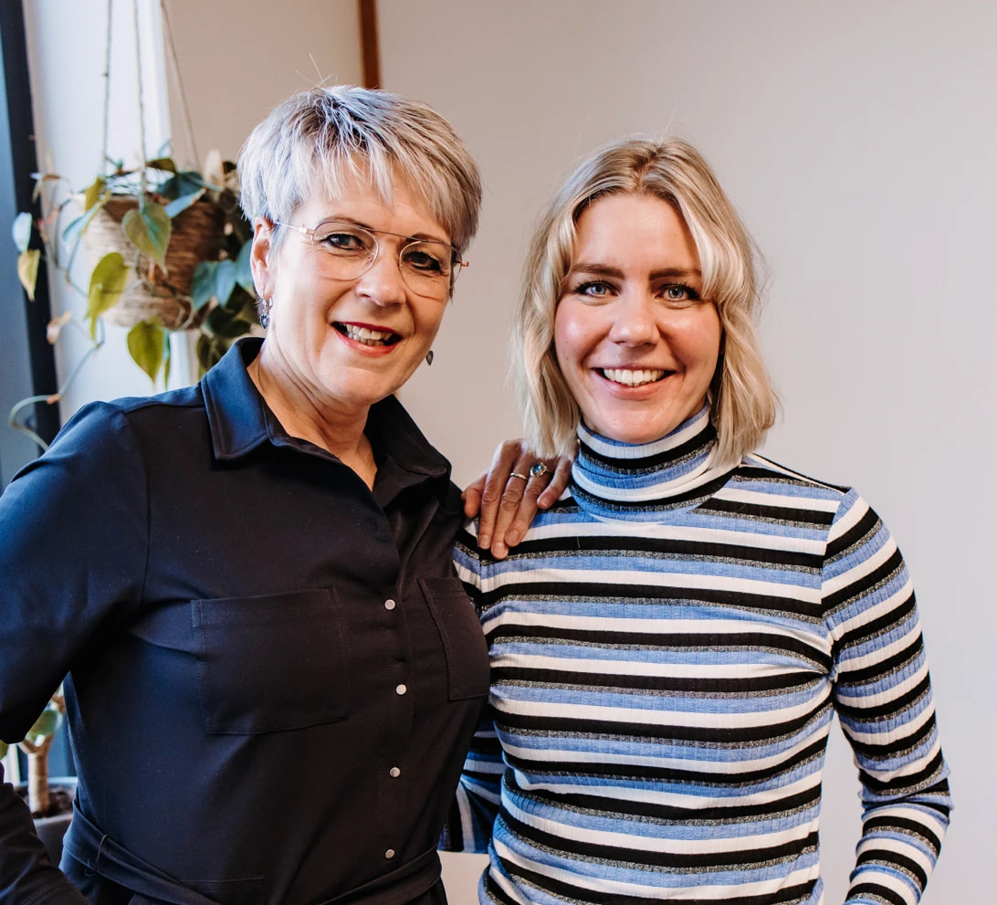 anneke en anne-marieke hoofdmanagers over ons